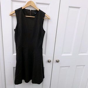 Theory Tillora Modern Suit Sleeveless Fit & Flare Dress